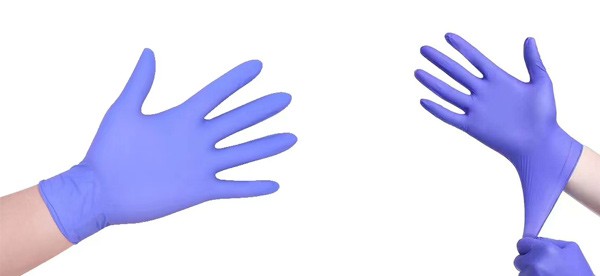 Disposable PVC Thick Hand-Protective rubber gloves
